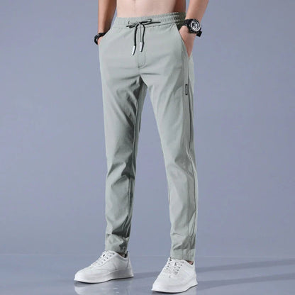 Quick-drying men's stretch trousers