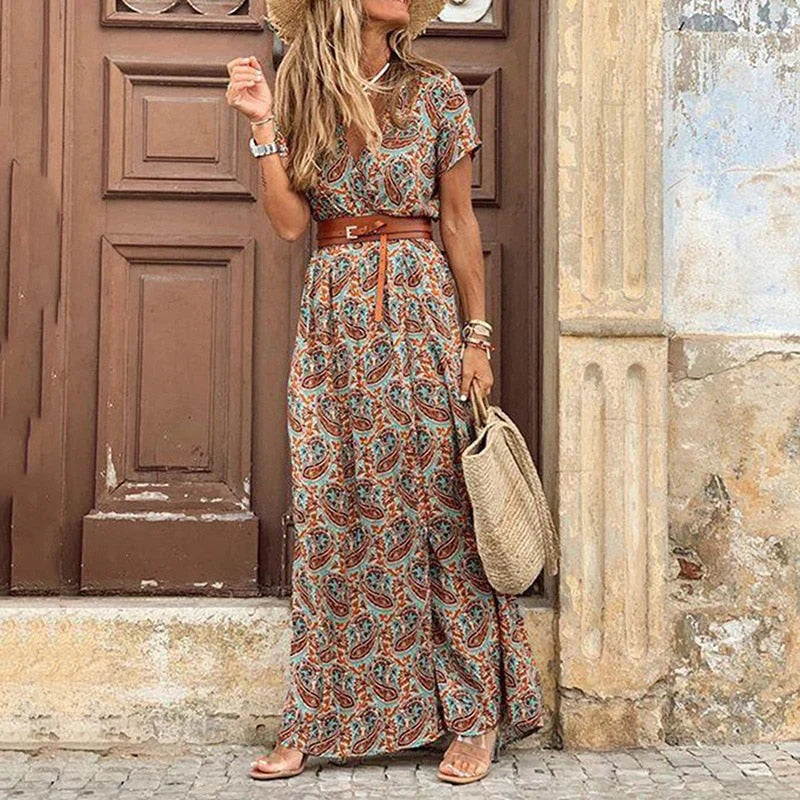 Long boho dress