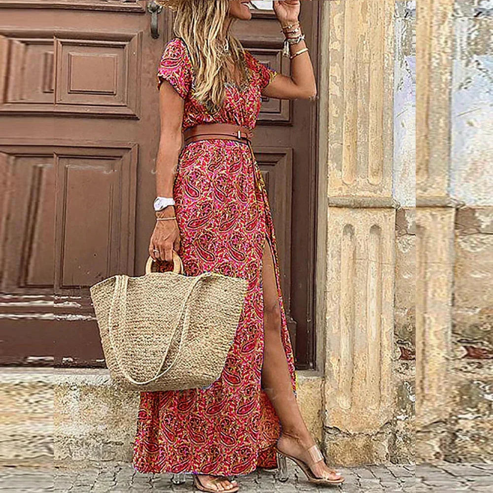 Long boho dress