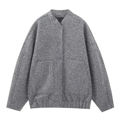 Cozzina - oversized chunky knitted jacket