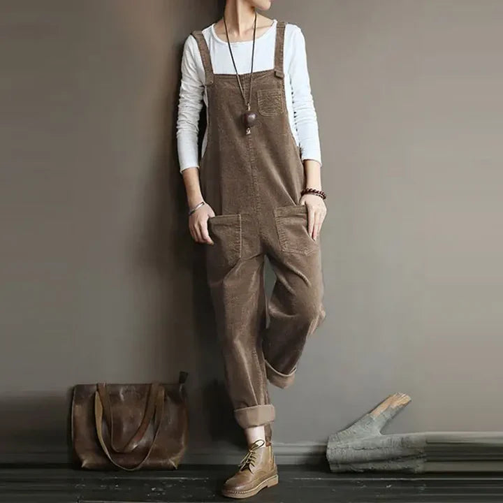 Casual denim dungarees for comfortable chic