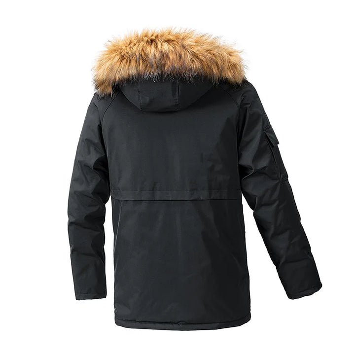 Cold guard – fashionable thick winter coat for men