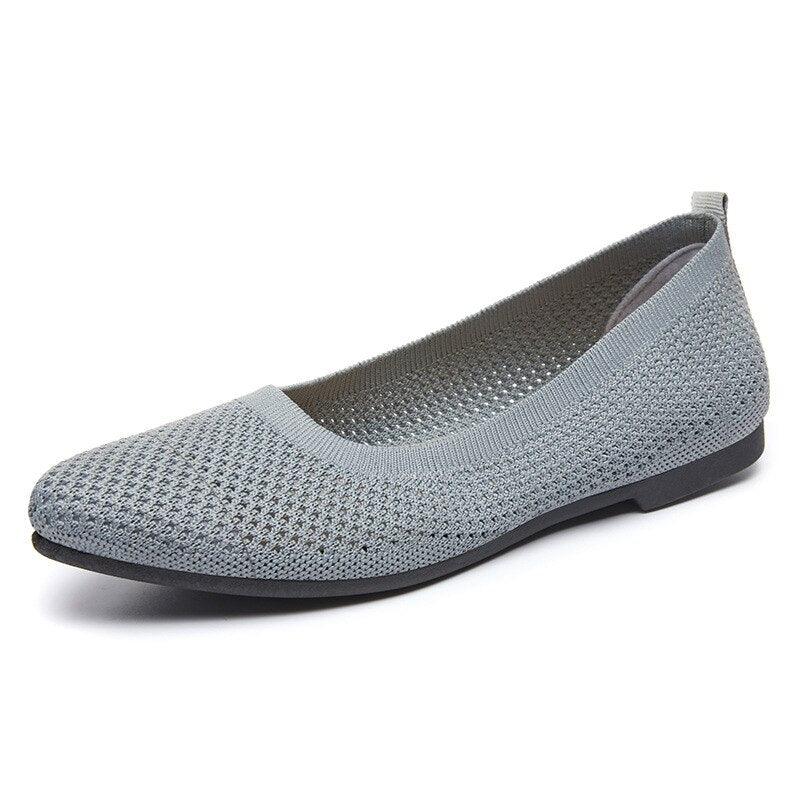 Sophie - gray orthopedic ballet flats