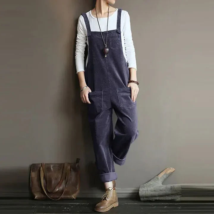 Casual denim dungarees for comfortable chic