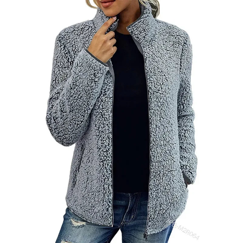 Olivia | fleece jacket for women