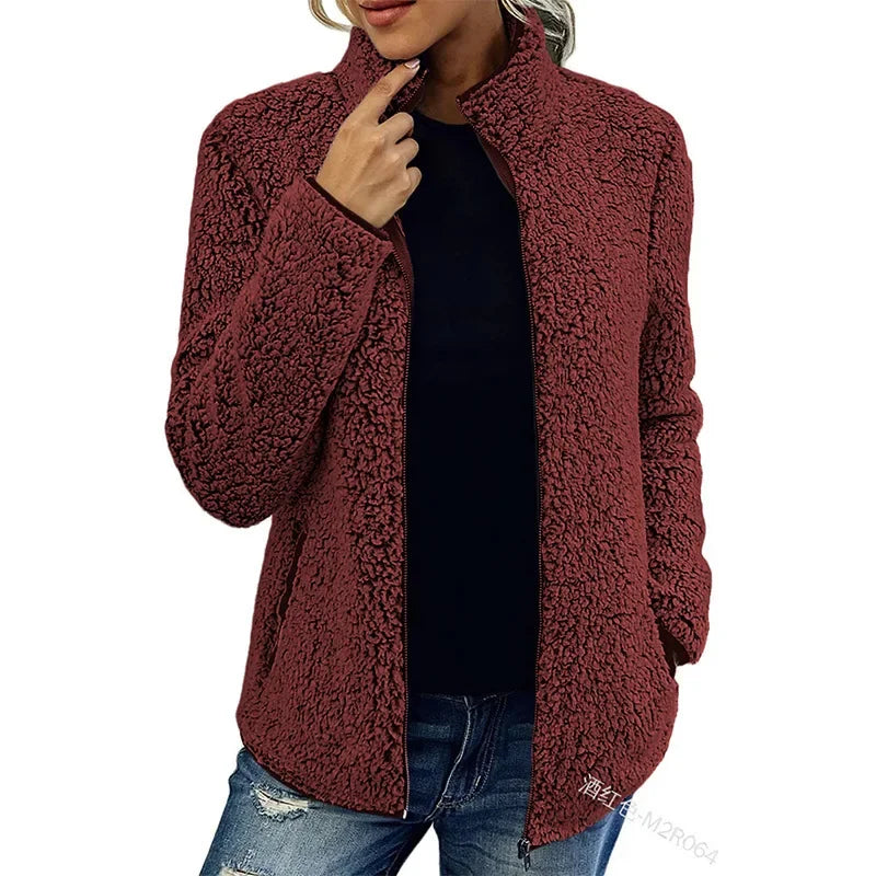 Olivia | fleece jacket for women