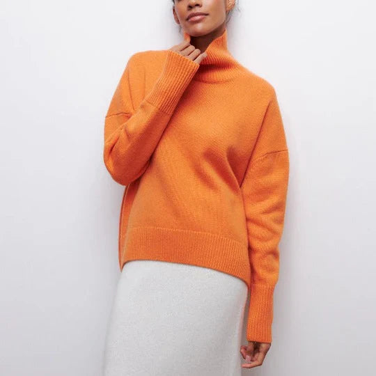 Katrielle | women's turtleneck sweater | winter