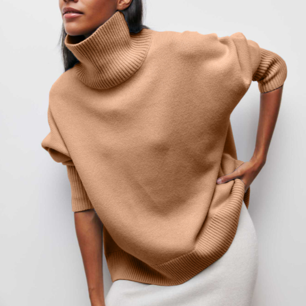 Sylvana sweater with turtleneck