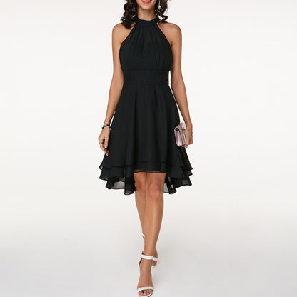 Stylish dress with charming ruffles - Ashley