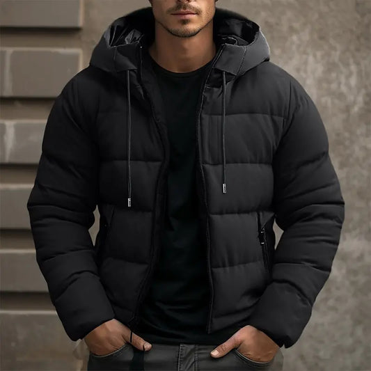 Cold-resistant winter jacket for men – pure