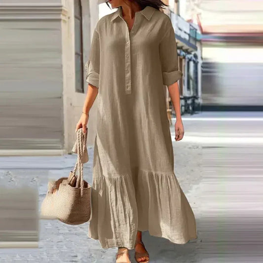 Emma - chic long-sleeved dress