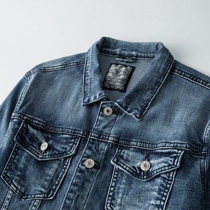 Stylish denim jacket - Mherk