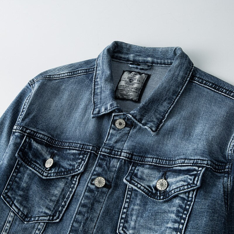 Stylish denim jacket - mherk