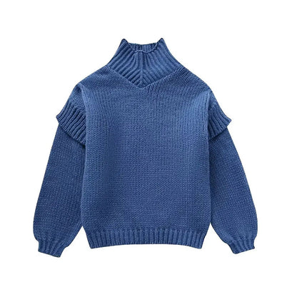 Daphne - oversize turtleneck knit sweater