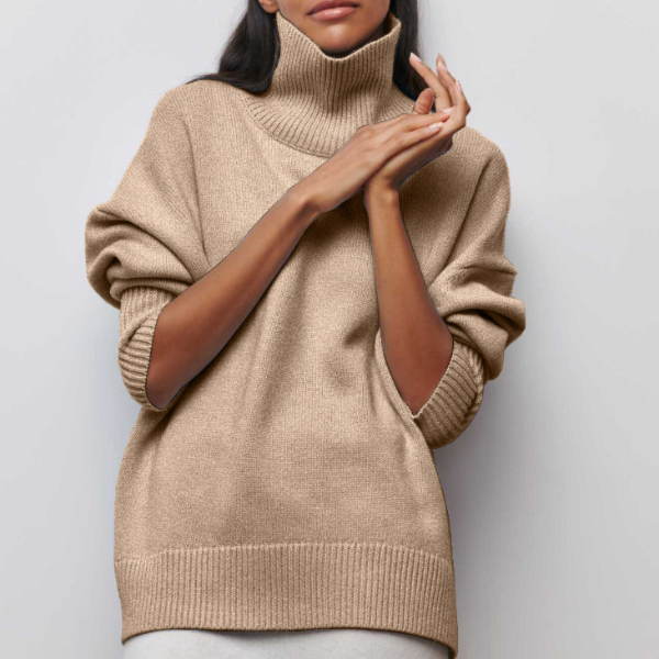 Sylvana sweater with turtleneck