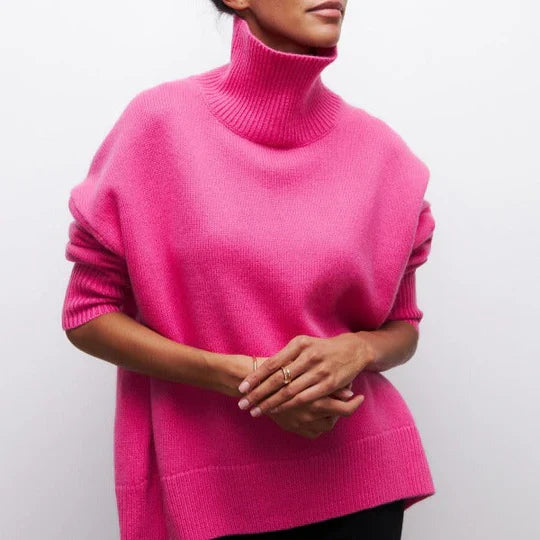 Katrielle | women's turtleneck sweater | winter