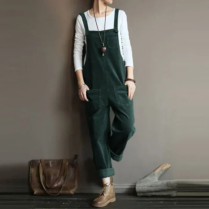 Casual denim dungarees for comfortable chic