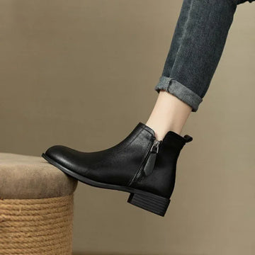 Adriel | ankle boots with zipper