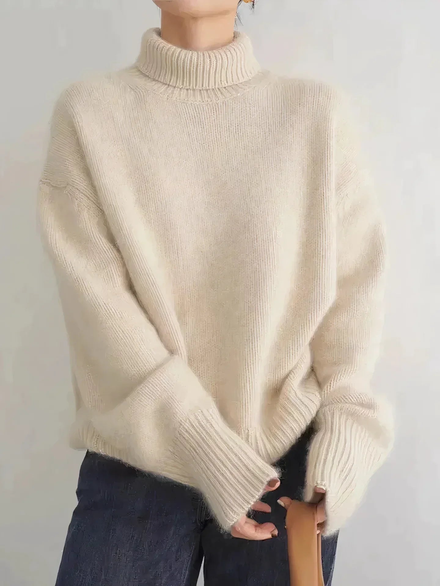 Cashmere turtleneck sweater - sonja