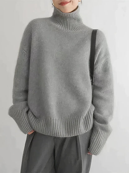 Cashmere turtleneck sweater - sonja