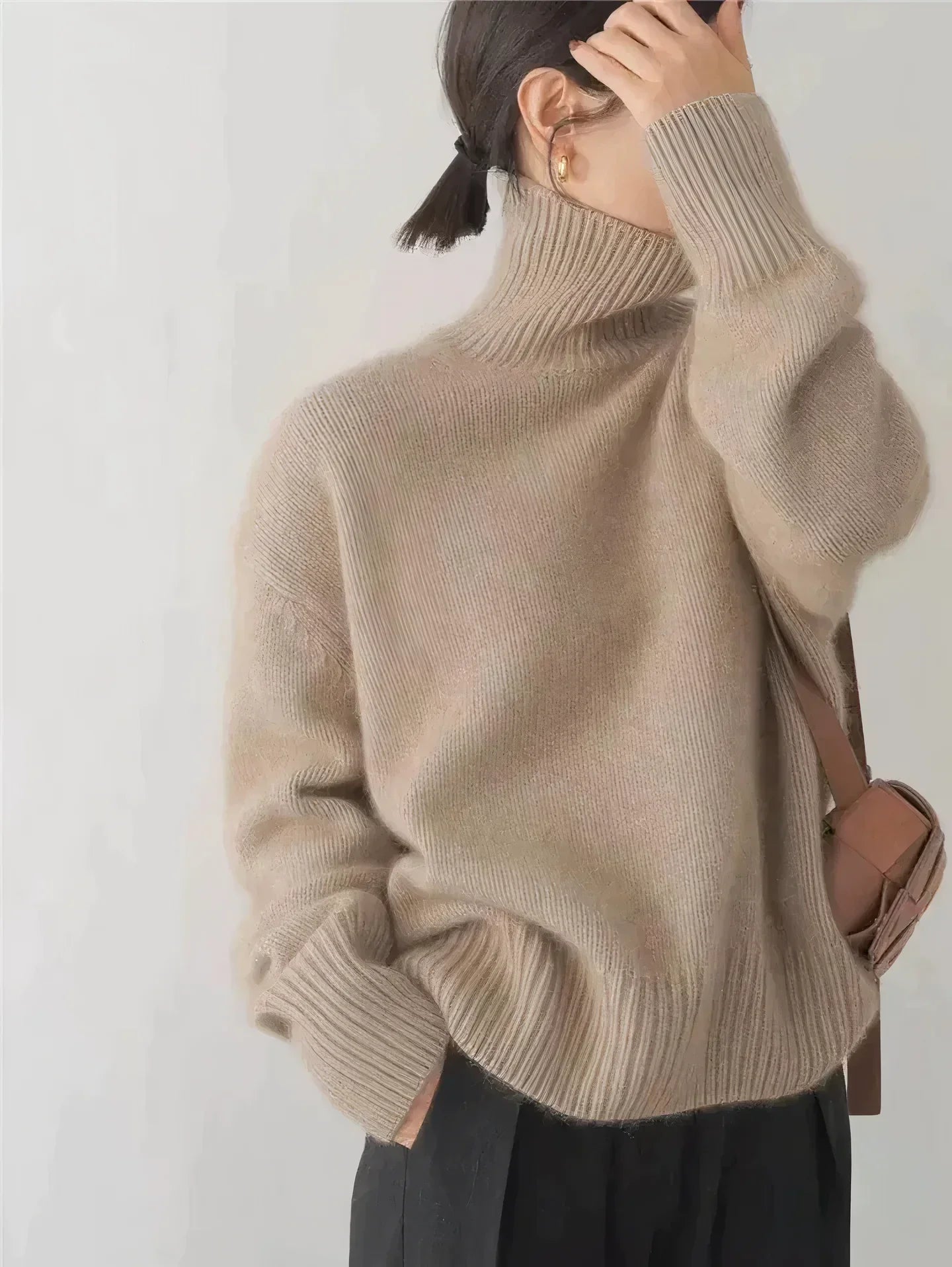 Cashmere turtleneck sweater - sonja