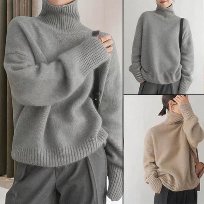 Cashmere turtleneck sweater - sonja