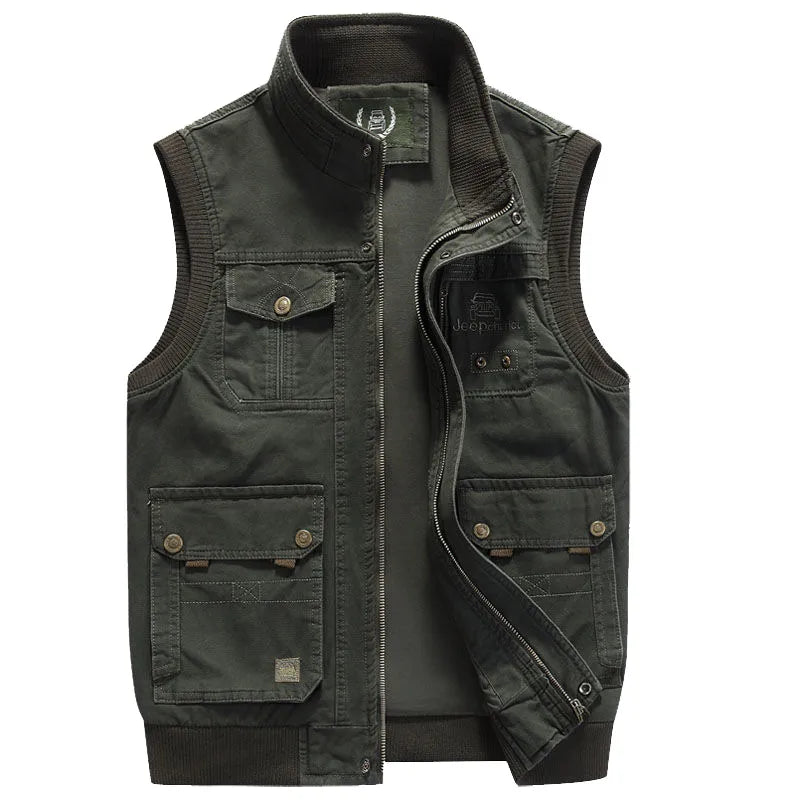 TIMO | vintage outdoor vest with pockets