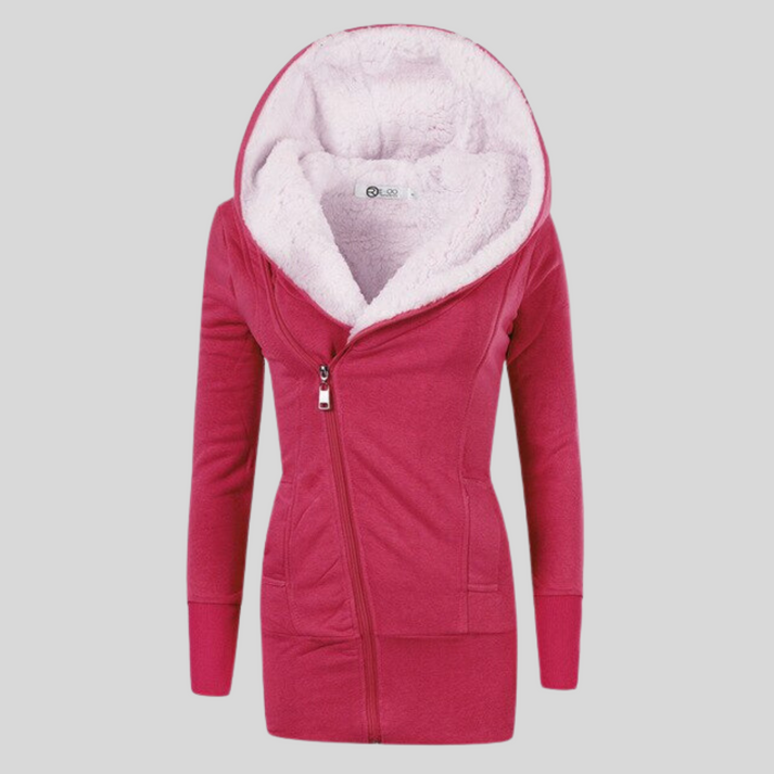 Saskia - women's winter jacket with a hood