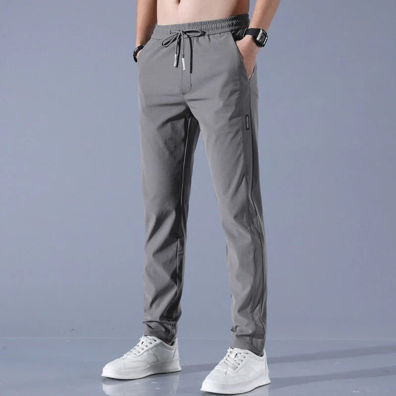 Quick-drying men's stretch trousers