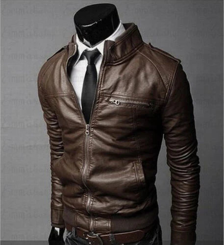 Brok - fashionable leather jacket