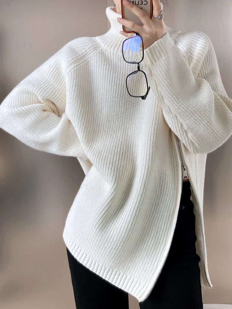 Perla - classic knitted retro sweater