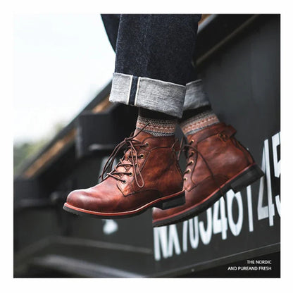 Emeric - timeless vintage men's boots