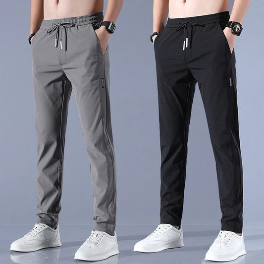 Quick-drying men's stretch trousers