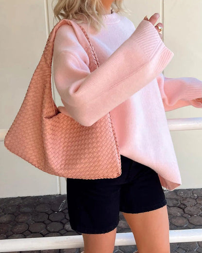 Gisela | pink bequemer sweater