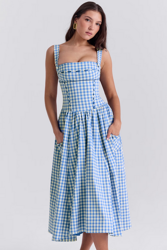 Rosie| blue summer dress for women