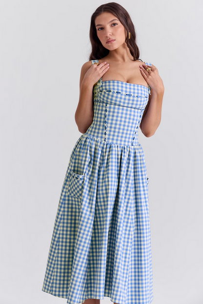 Rosie| blue summer dress for women