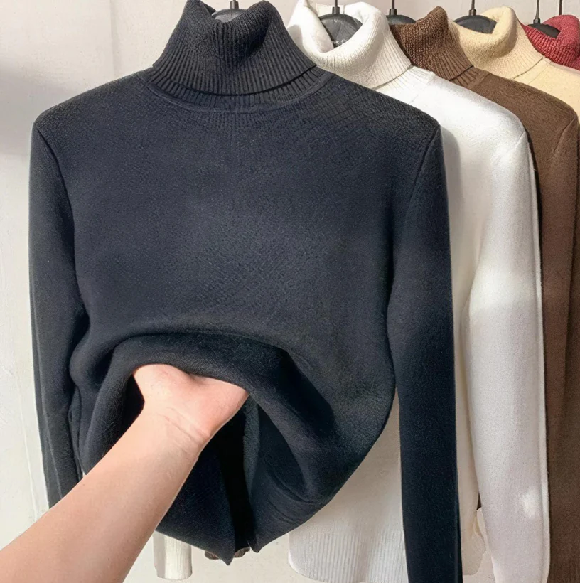 Isabella - elegant turtleneck sweater for women