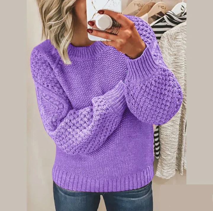 Emily - sweater made of soft knit