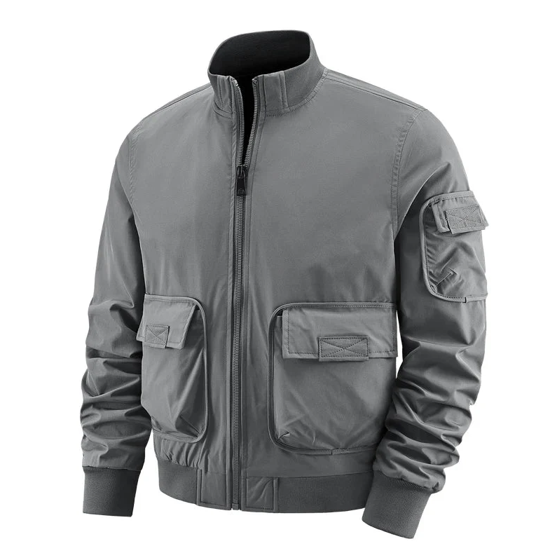 Freestyle compass - trendy cargo bomber jacket for men with urban flair