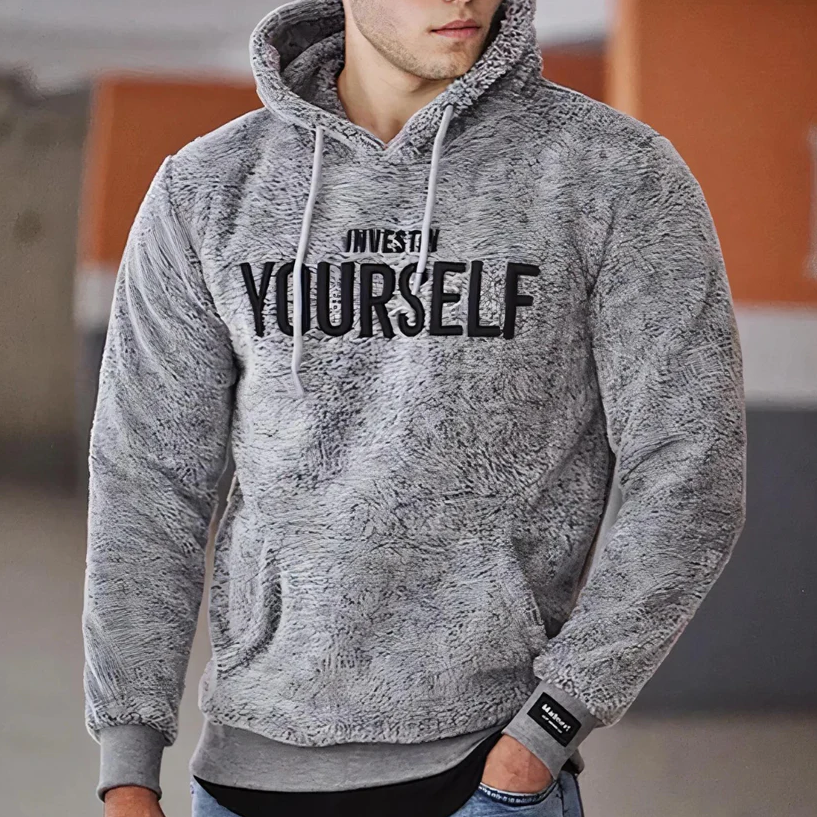 Oliver - plush hoodie for men