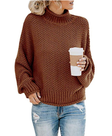 Mia – turtleneck sweater for women