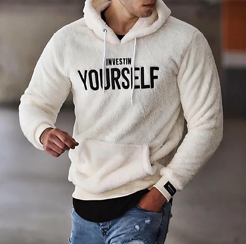 Oliver - plush hoodie for men