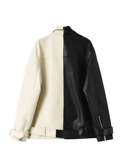 Maisie - unique two-tone women's jacket with a modern design