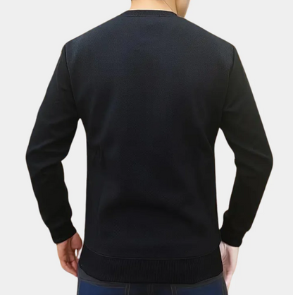 Mihnea - comfortable men's sweatshirt with round neck