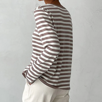 Striped long-sleeved shirt from Nachsommer