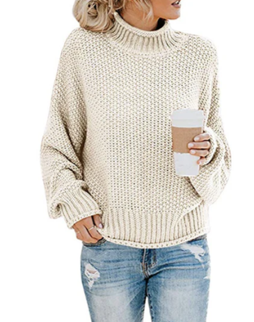 Mia – turtleneck sweater for women