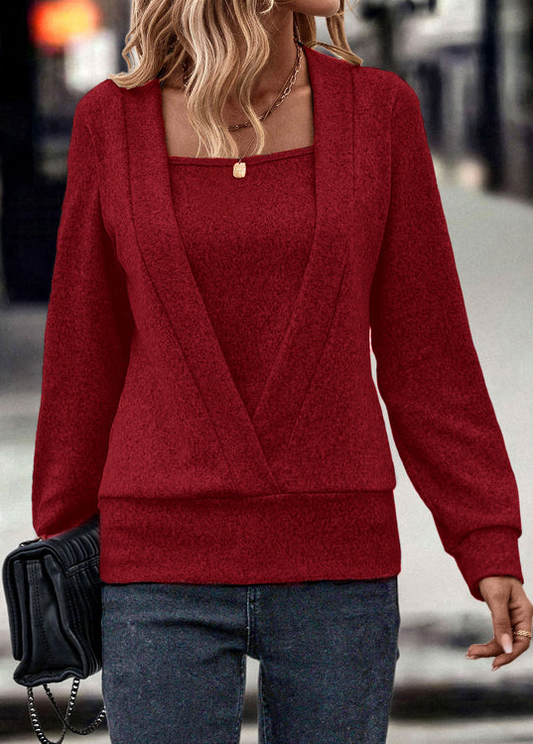 Aniek | unique knitted sweater with v-neck