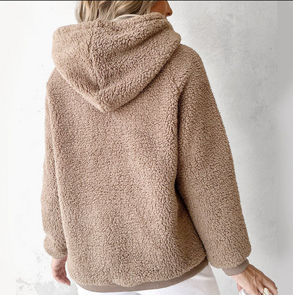 Klara l cozy fleece teddy jacket