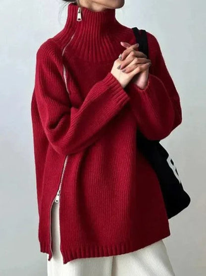 Pixie | high-necked sweater