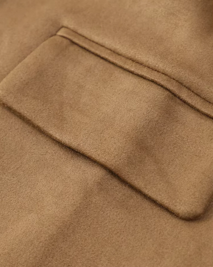 Lily | luxury camel suede women's blazer